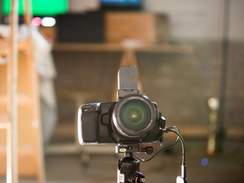 Professional Movie Camera Setup